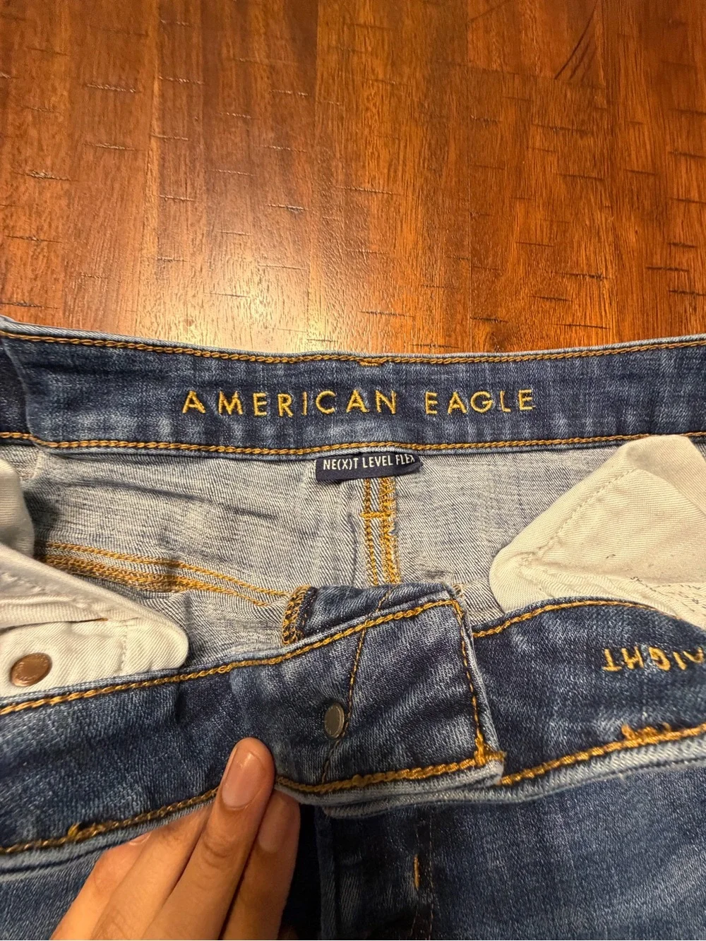 American Eagle Outfitters Blue Flare Jeans